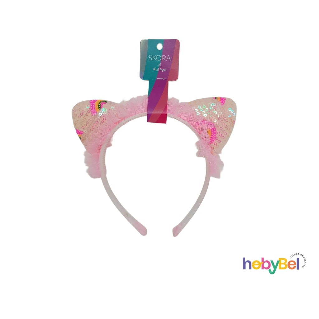 Vincha infantil orejitas x1u (35101U)