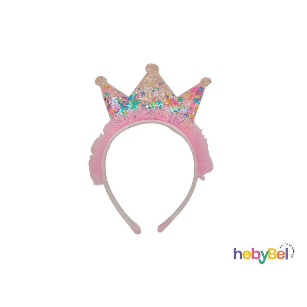 Vincha infantil corona x1u (31282U)