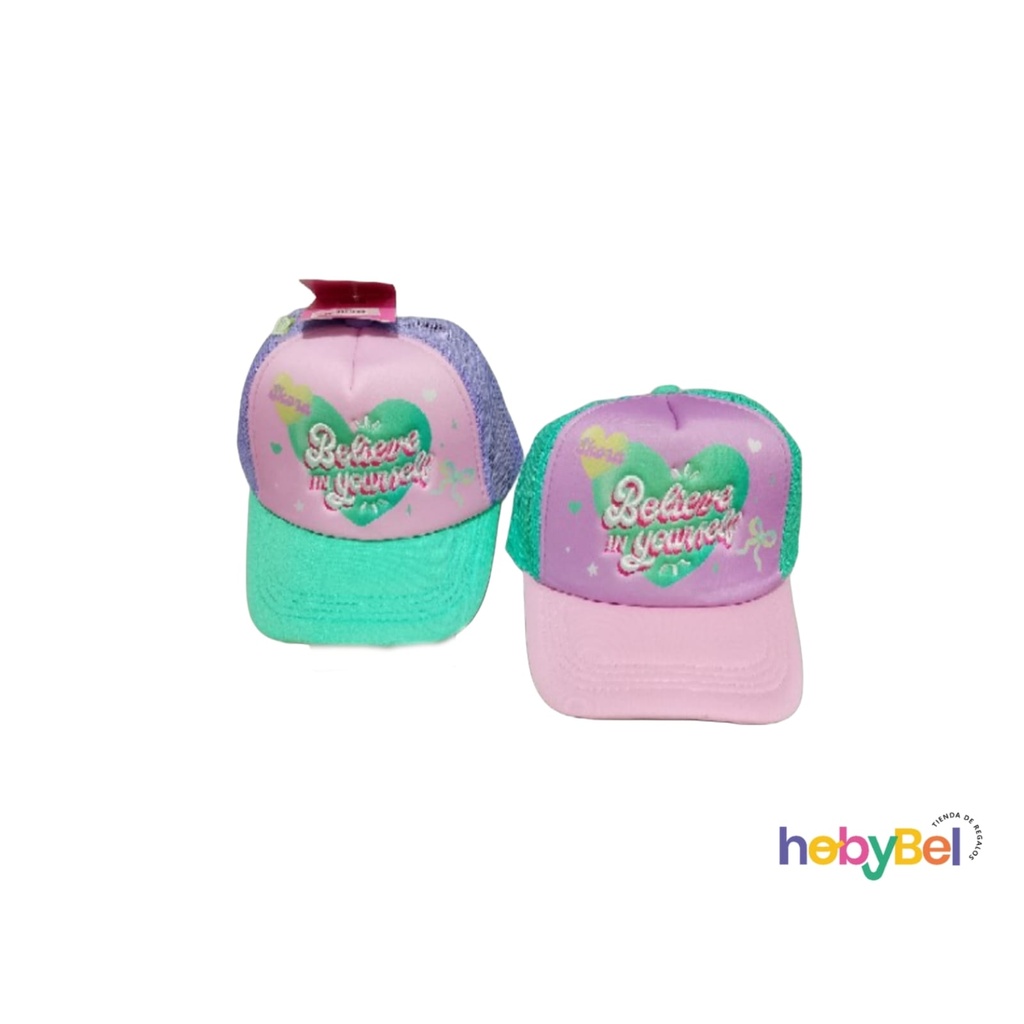 Gorro cap infantil estampada sweet x1u (36656U)