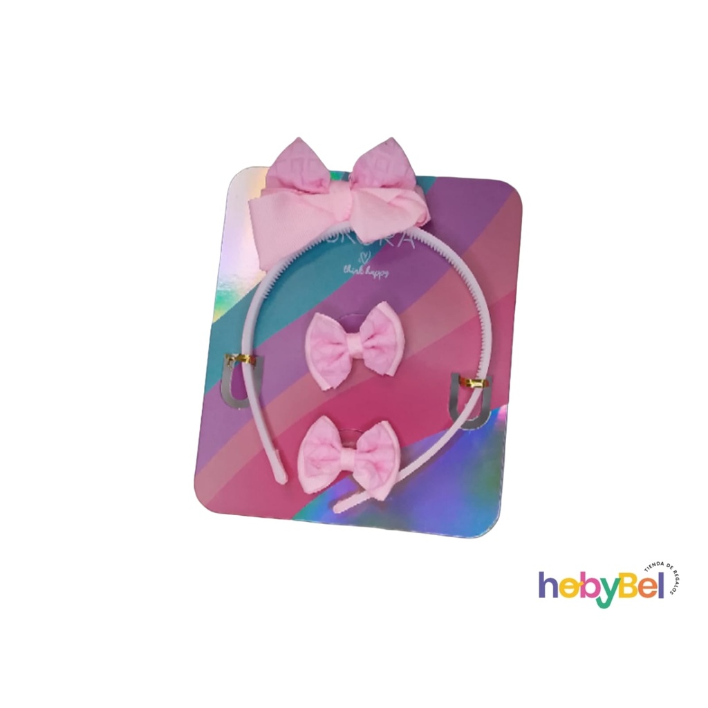 Set infantil vincha c/ tictac x1u (39536U)