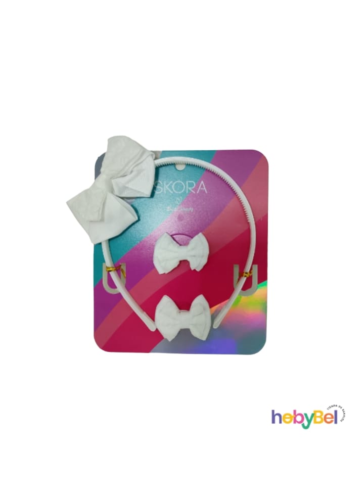 Set infantil vincha c/ tictac x1u (39537U)