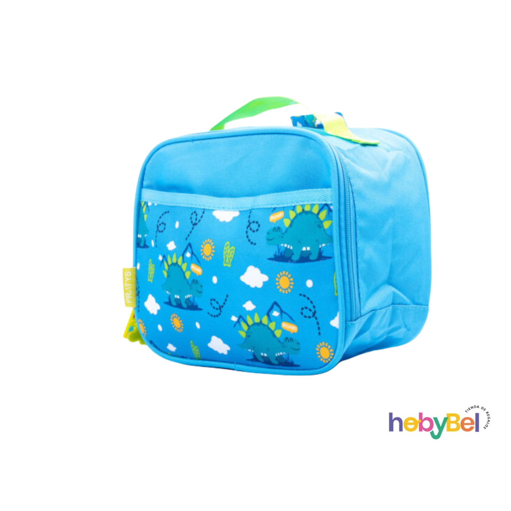 Lunchera Dinosaurio Azul x1u (CLB-51534U)