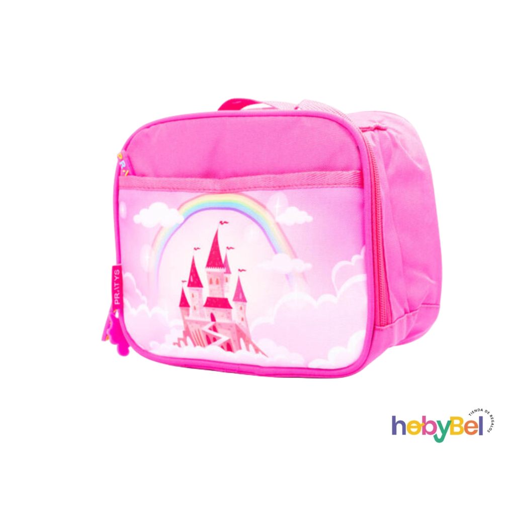 Lunchera Castillo Rosa x1u (CLB-51531U)