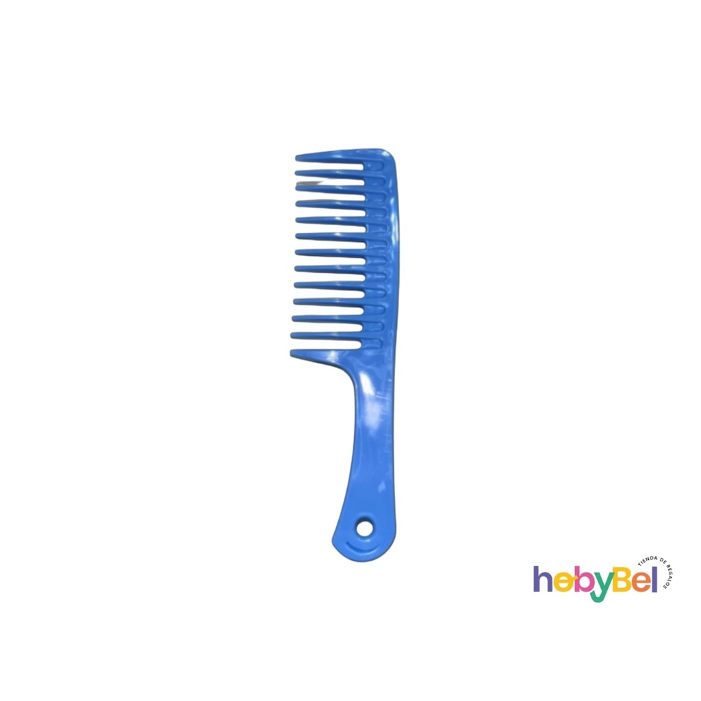 Peine desenredante liso c/ mango x1u (38997U)