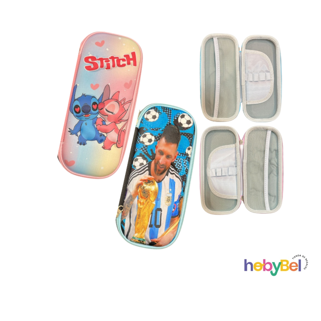 Cartuchera personajes x1u (7123U)