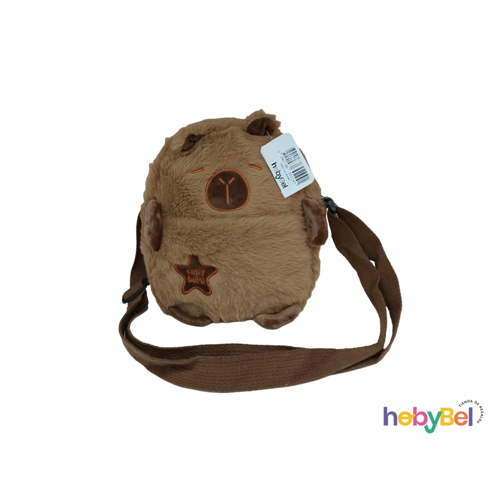 Bandolera Capibara peluche x1u (132438U)