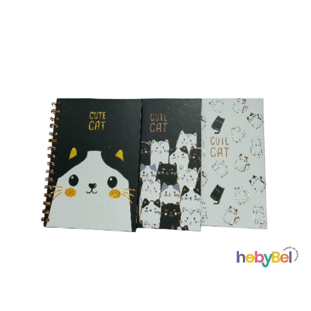Libreta Cute Cat x1u (132467U)