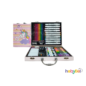 Maletin c/ acuarelas y crayones x1u (132505U)