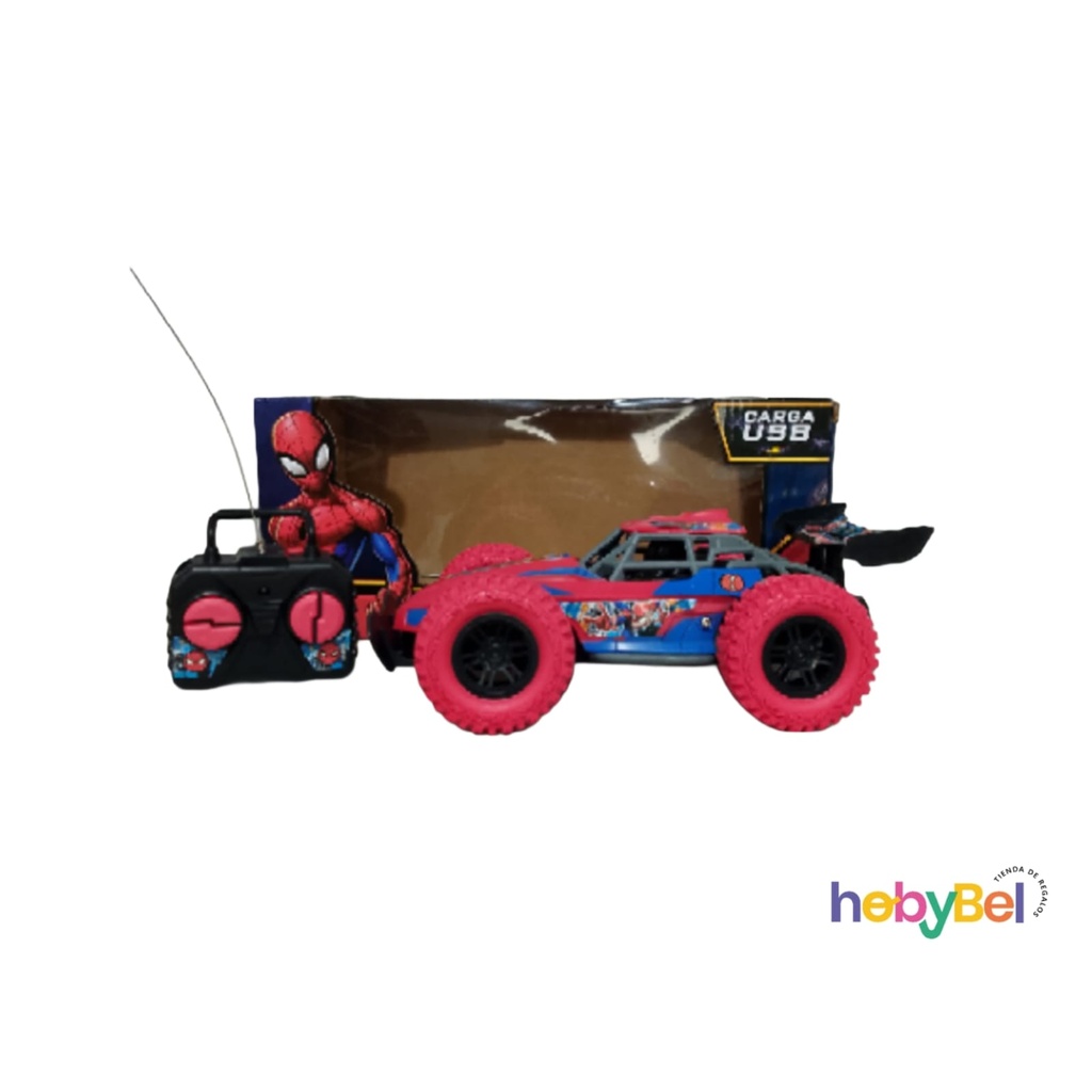 Auto c/ control c/ ruedas de goma x1u (131571U)