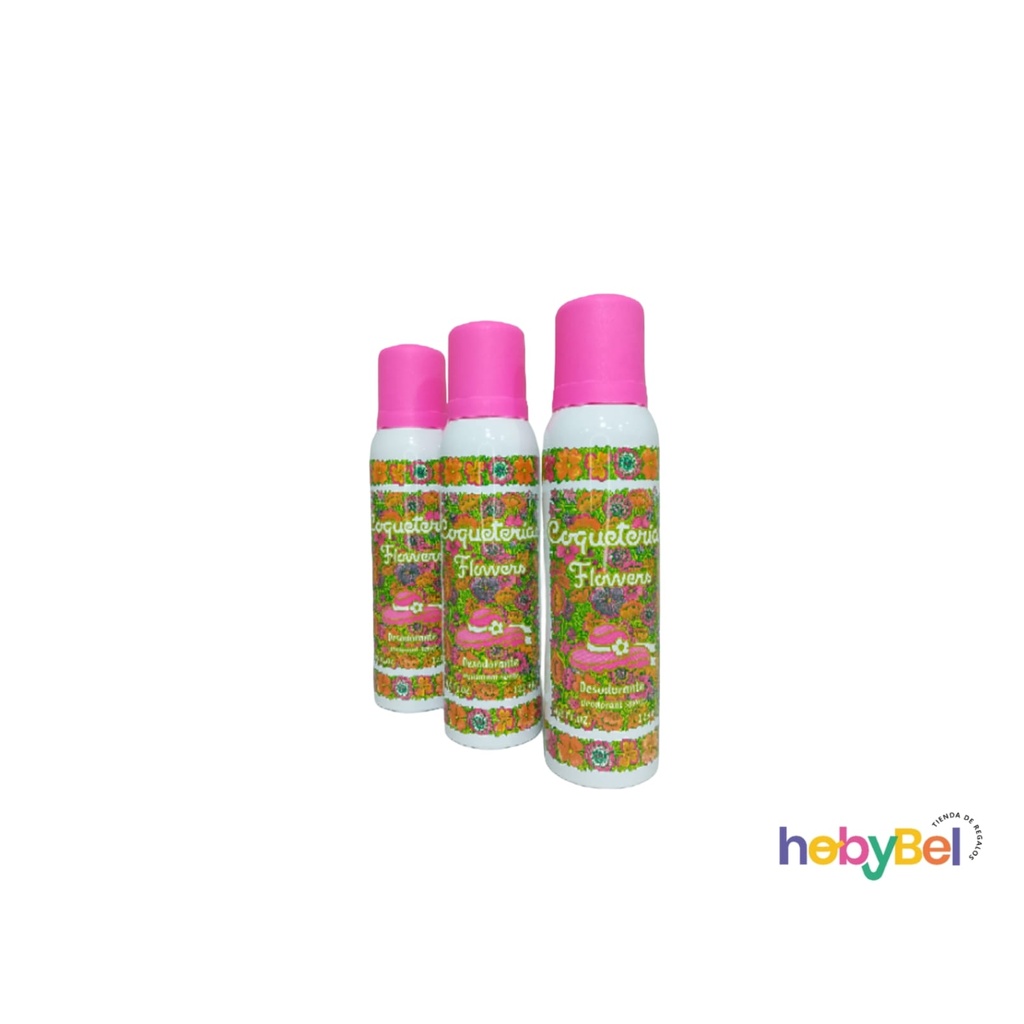 Desodorante Coqueteria Flower 123ml x1u (005107U)