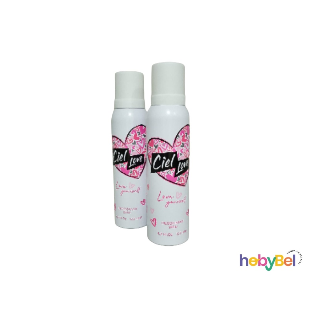 Desodorante Ciel Love 123ml x1u (025306U)