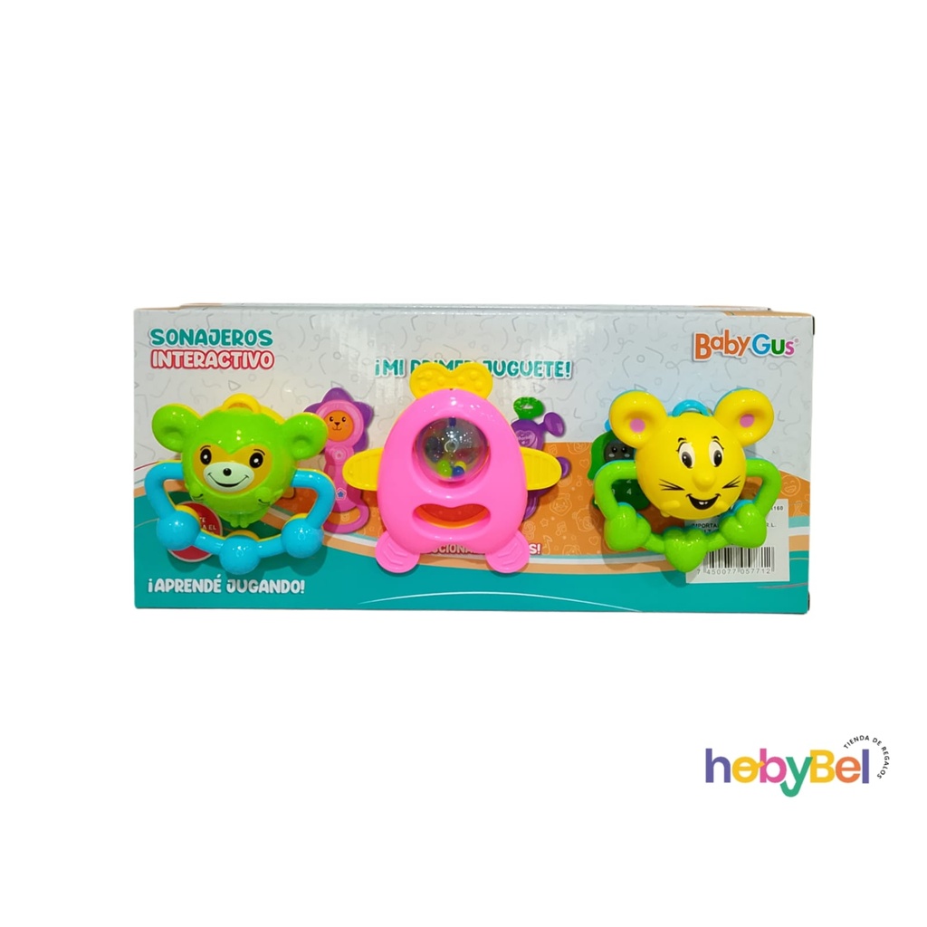 Sonajero en caja x3-x1u (131658U)