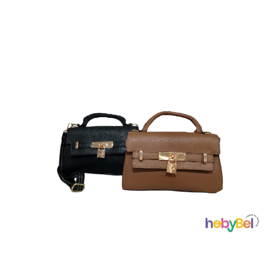 Cartera de mano c/ candado x1u (132365U)