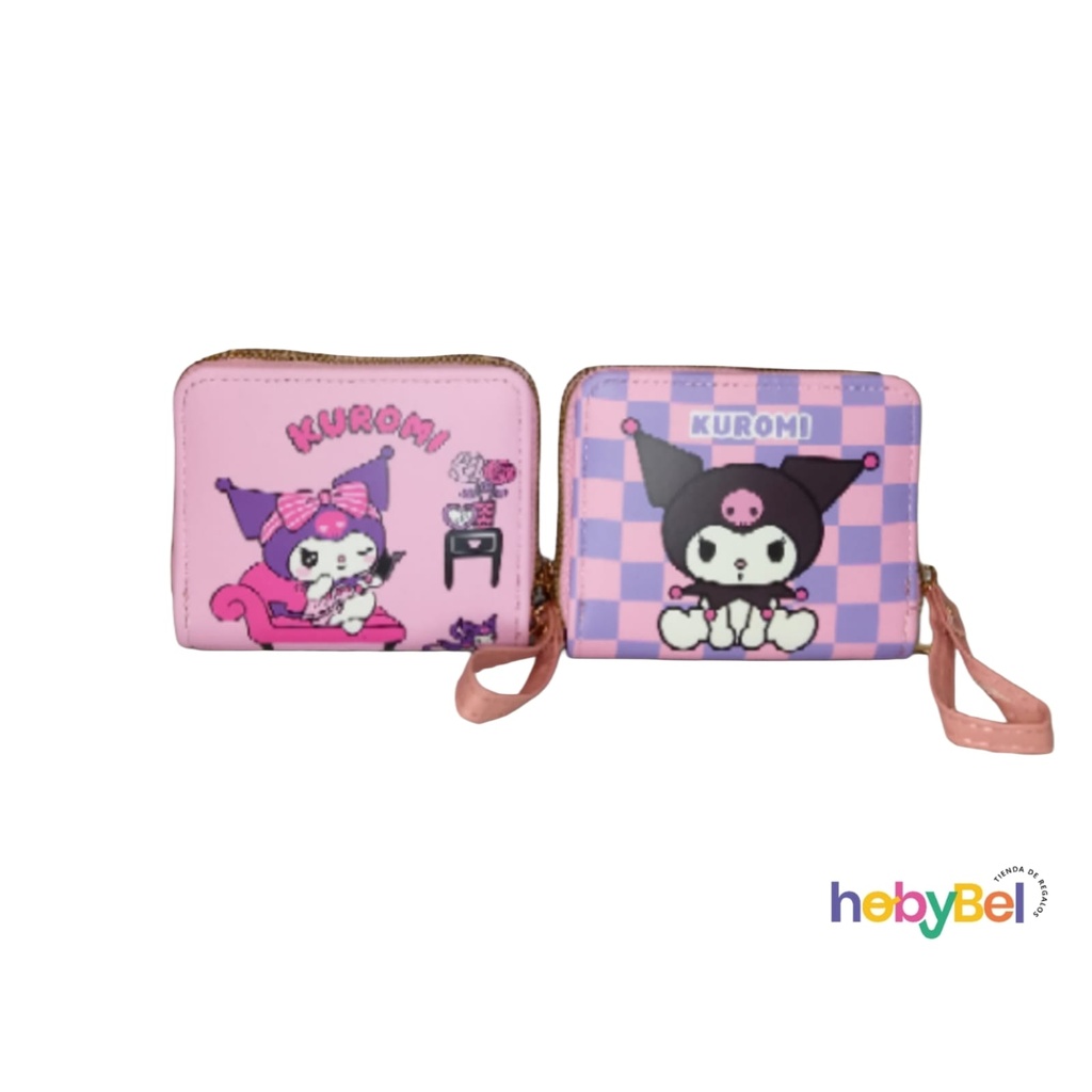 Billetera infantil 2 cierres x1u Kuromy (132777U)