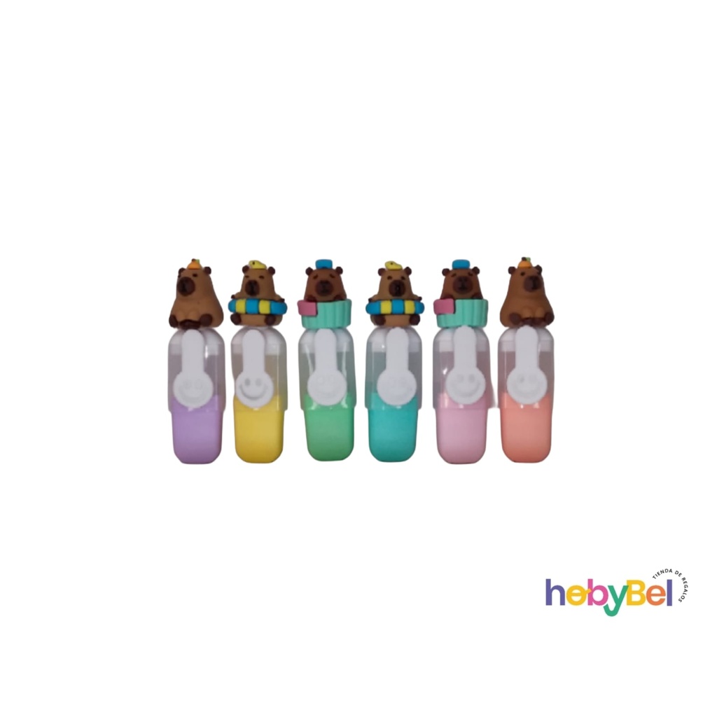 Resaltador x6 Capybara x1u (132954U)