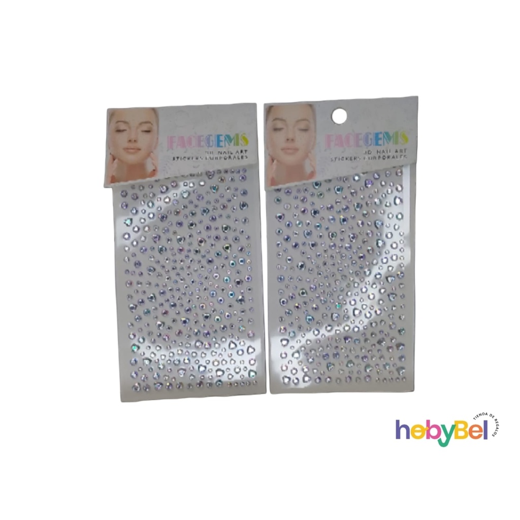 Stickers para el rostro x1u (109019U)