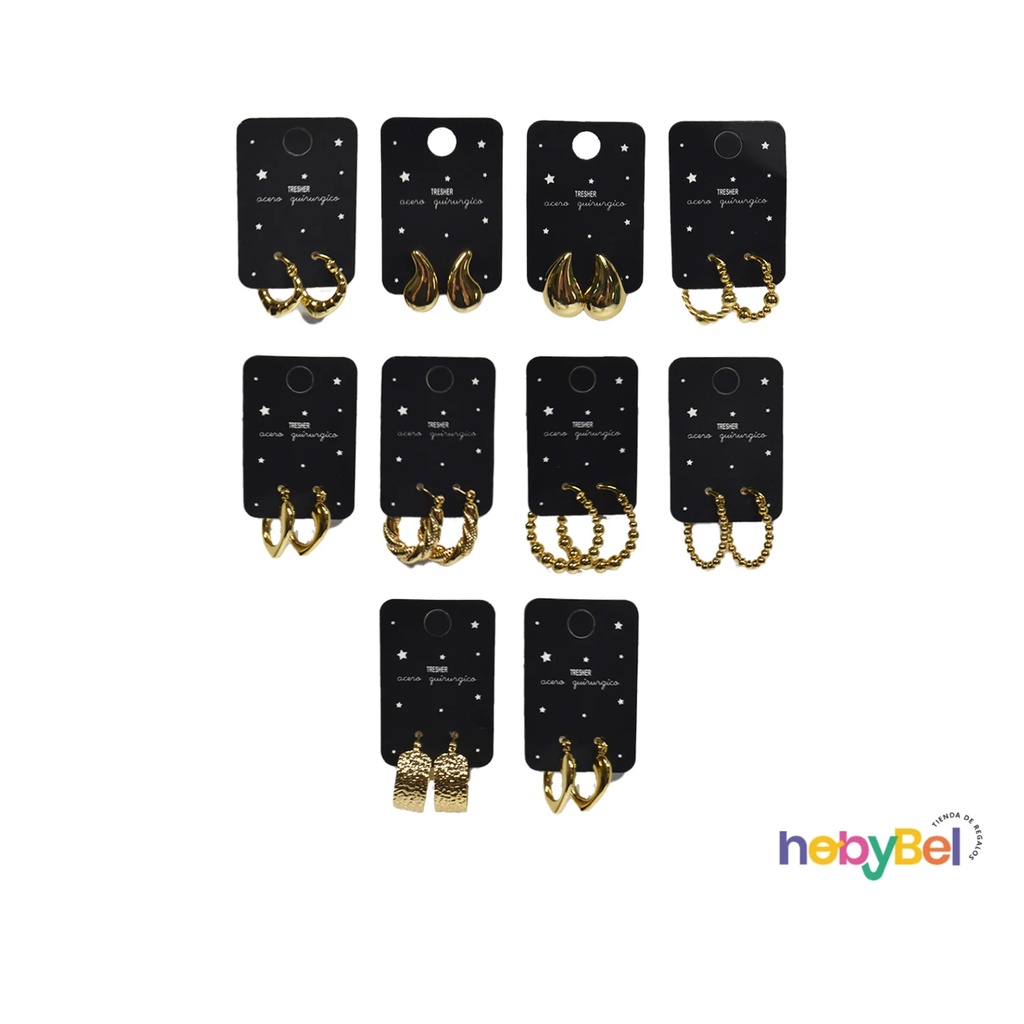 Aros acero quirúrgico x1u (00208U)