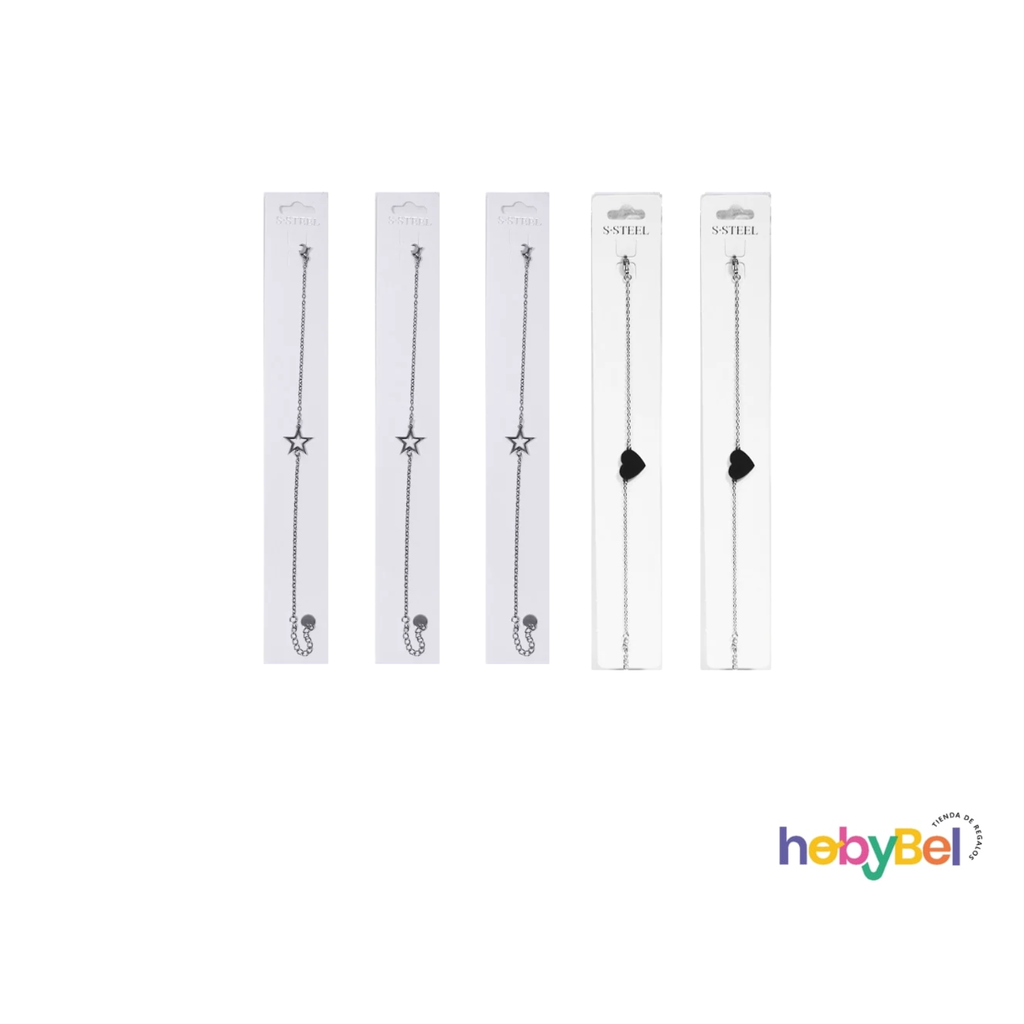 Pulsera Acero Quirúrgico x1u (025404U)