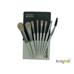 [38861] Set brocha maquillaje x8 - x1u (38861U)