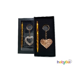 [132520] Set lapicera y llavero dama e/ caja x1u (132520U)