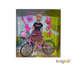 [131292] Muñeca Tiny bici en caja x1u (131292U)