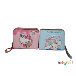 [132778] Billetera infantil 2 cierres x1u Hello Ktty/ Cinnamon (132778U)