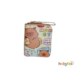 [132779] Billetera infantil 2 cierres x1u Capybara (132779U)