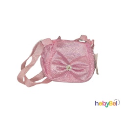 [132869] Cartera c/ brillo y broche infantil x1u (132869U)