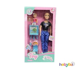 [131588] Muñeca Tiny Maestra de artes en caja x1u (131588U)